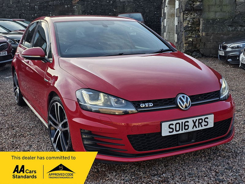 Volkswagen Golf 2.0 TDI BlueMotion Tech GTD Hatchback 5dr Diesel Manual Euro 6 (s/s) (184 ps) 5dr Manual 2026