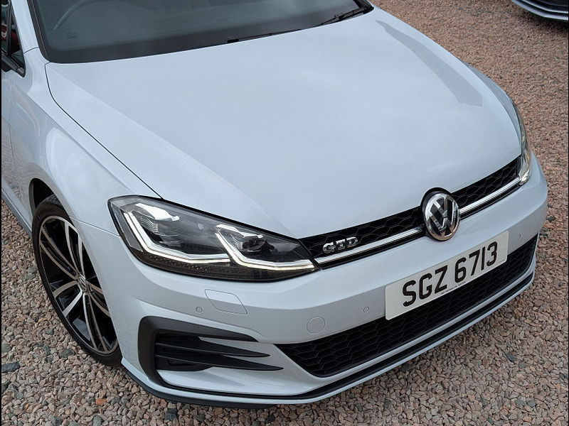 Volkswagen Golf 2.0L GTD TDI Hatchback 3dr Diesel Manual Euro 6 (182 bhp) 3dr Manual 2025