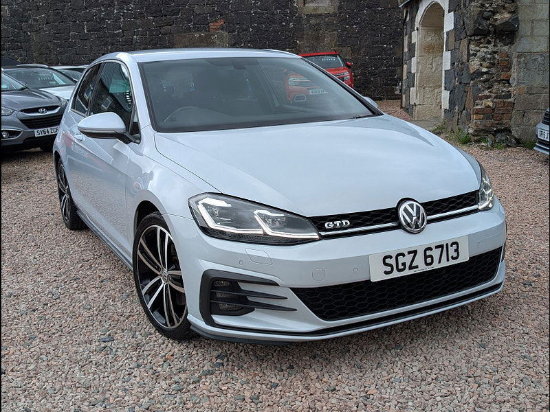 Volkswagen Golf 2.0L GTD TDI Hatchback 3dr Diesel Manual Euro 6 (182 bhp) 3dr Manual 2025