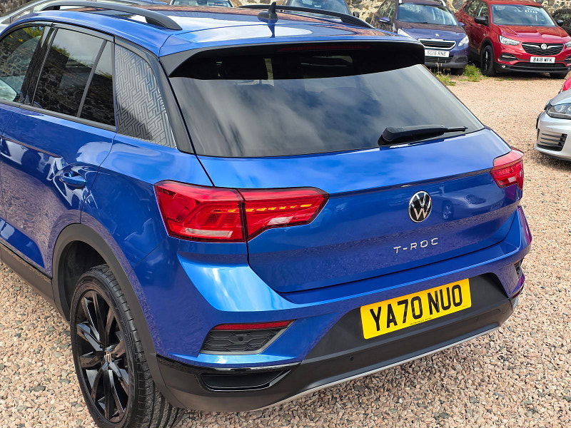 Volkswagen T-Roc 1.5L Black Edition TSi Evo Semi-Auto SUV 5dr Petrol Semi Automatic Euro 6 (148 bhp) 5dr Automatic 2025
