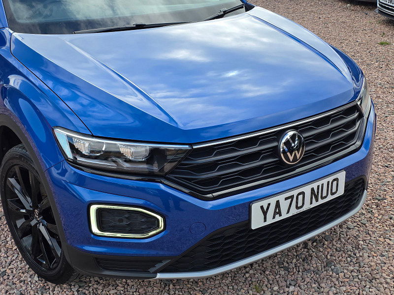 Volkswagen T-Roc 1.5L Black Edition TSi Evo Semi-Auto SUV 5dr Petrol Semi Automatic Euro 6 (148 bhp) 5dr Automatic 2025