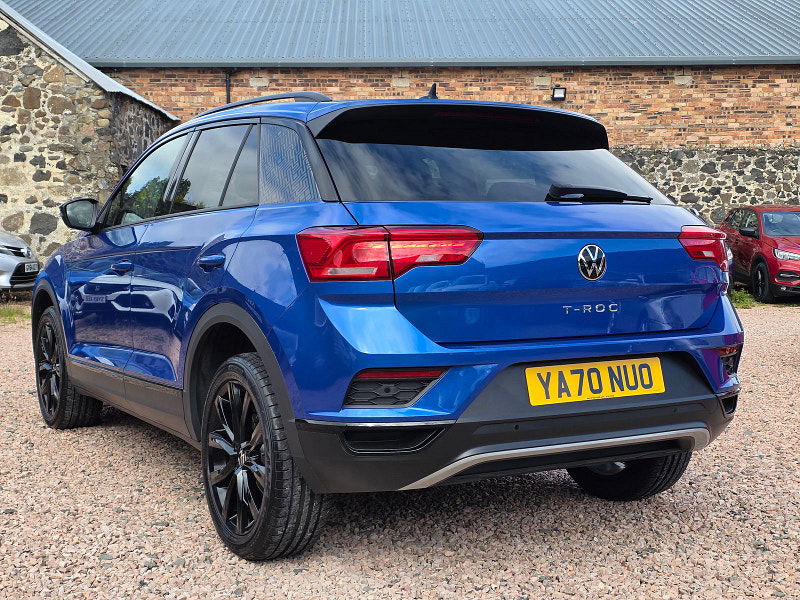 Volkswagen T-Roc 1.5L Black Edition TSi Evo Semi-Auto SUV 5dr Petrol Semi Automatic Euro 6 (148 bhp) 5dr Automatic 2025
