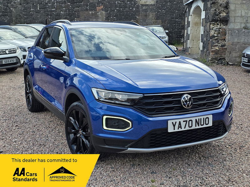 Volkswagen T-Roc 1.5L Black Edition TSi Evo Semi-Auto SUV 5dr Petrol Semi Automatic Euro 6 (148 bhp) 5dr Automatic 2025