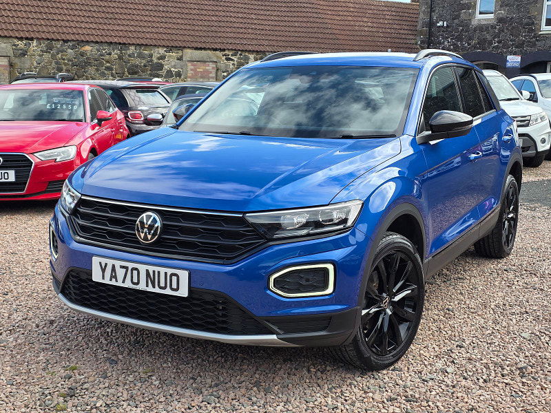Volkswagen T-Roc 1.5L Black Edition TSi Evo Semi-Auto SUV 5dr Petrol Semi Automatic Euro 6 (148 bhp) 5dr Automatic 2025