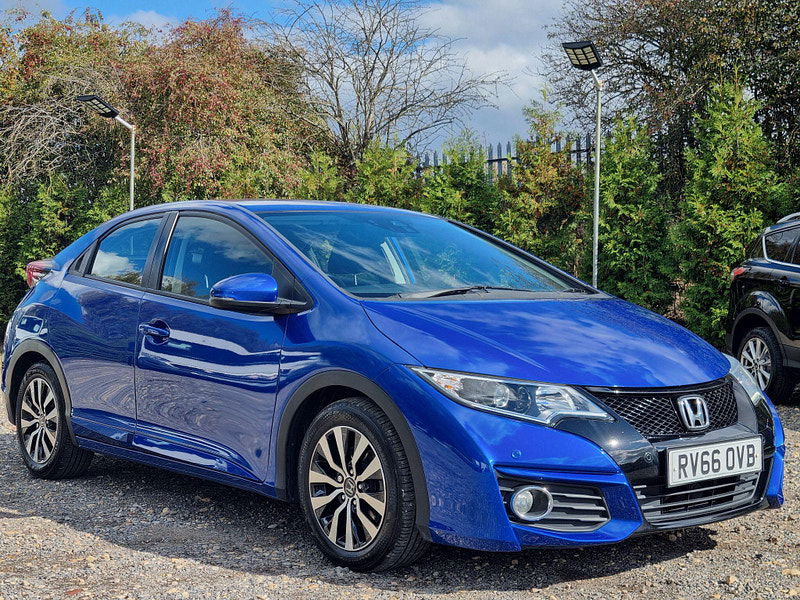 Honda Civic 1.6 i-DTEC SE Plus (Navi) Euro 5 (s/s) 5dr 5dr Manual 2025