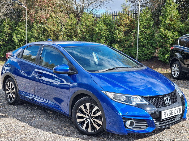 Honda Civic 1.6 i-DTEC SE Plus (Navi) Euro 5 (s/s) 5dr 5dr Manual 2025