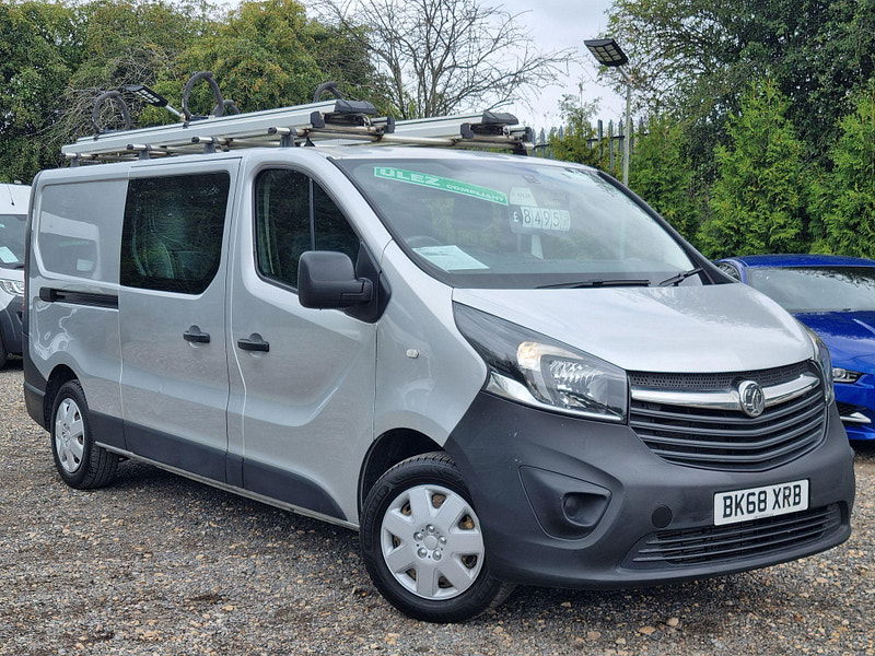 Vauxhall Vivaro 1.6 CDTi 2900 Crew Van L2 H1 Euro 6 (s/s) 5dr (6 Seat) 5dr Manual 2025