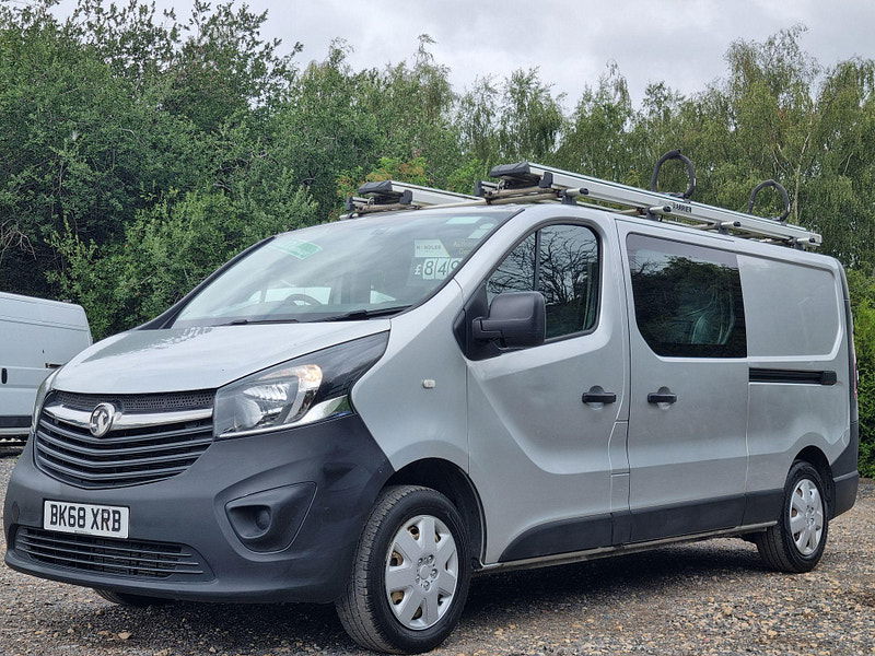 Vauxhall Vivaro 1.6 CDTi 2900 Crew Van L2 H1 Euro 6 (s/s) 5dr (6 Seat) 5dr Manual 2025