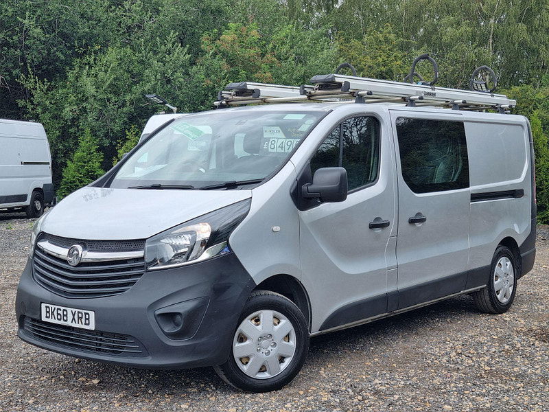 Vauxhall Vivaro 1.6 CDTi 2900 Crew Van L2 H1 Euro 6 (s/s) 5dr (6 Seat) 5dr Manual 2025