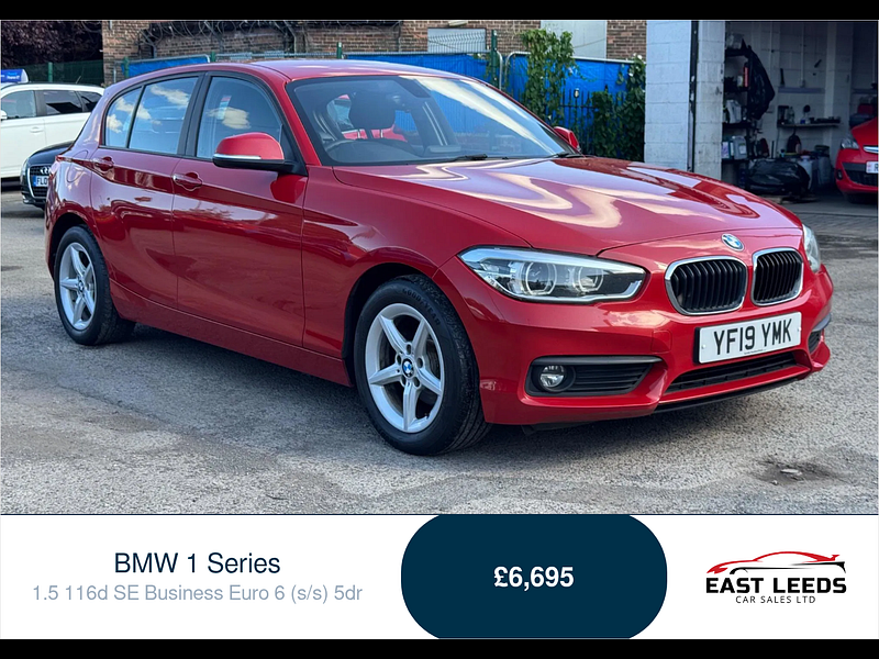 BMW 1 Series 1.5 116d SE Business Euro 6 (s/s) 5dr 5dr Manual 2026
