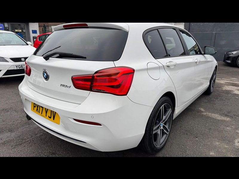 BMW 1 Series 2.0 118d Sport Euro 6 (s/s) 5dr 5dr Manual 2025