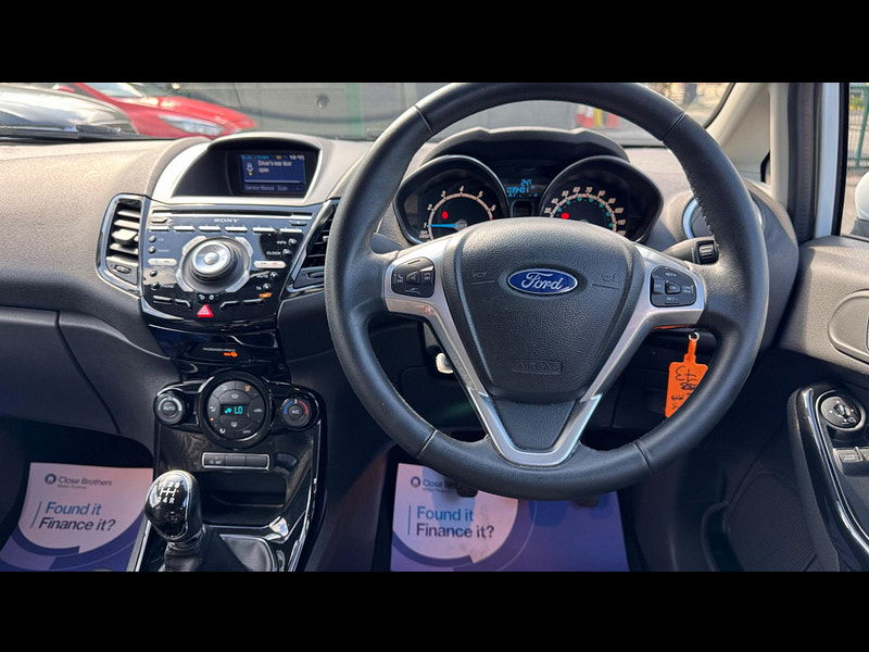 Ford Fiesta 1.0T EcoBoost Titanium Euro 5 (s/s) 5dr 5dr Manual 2025
