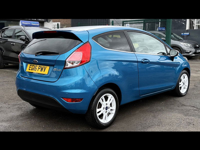 Ford Fiesta 1.0T EcoBoost Zetec Blue Edition Hatchback 3dr Petrol Manual Euro 6 (s/s) (100 ps) 3dr Manual 2026