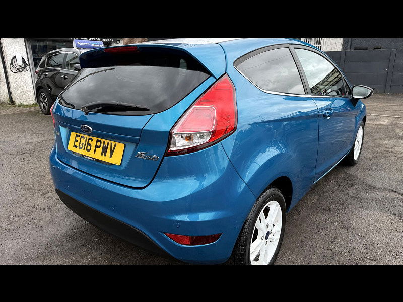 Ford Fiesta 1.0T EcoBoost Zetec Blue Edition Hatchback 3dr Petrol Manual Euro 6 (s/s) (100 ps) 3dr Manual 2026