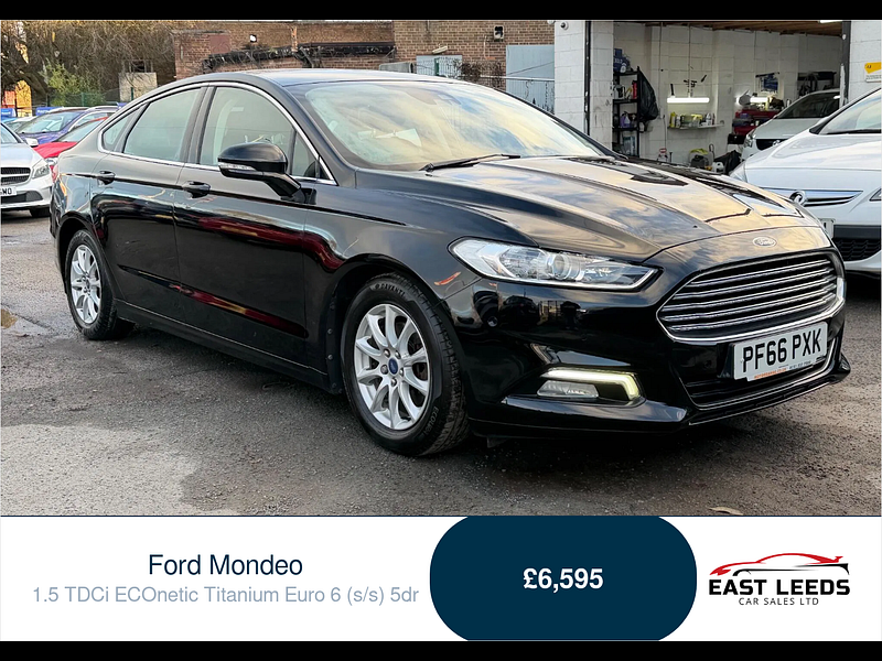Ford Mondeo 1.5 TDCi ECOnetic Titanium Euro 6 (s/s) 5dr 5dr Manual 2026