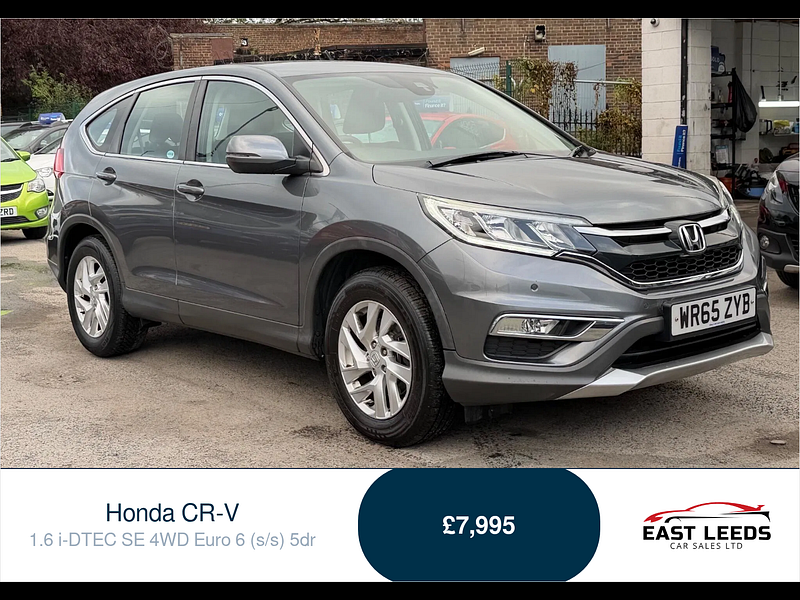 Honda CR-V 1.6 i-DTEC SE 4WD Euro 6 (s/s) 5dr 5dr Manual 2026
