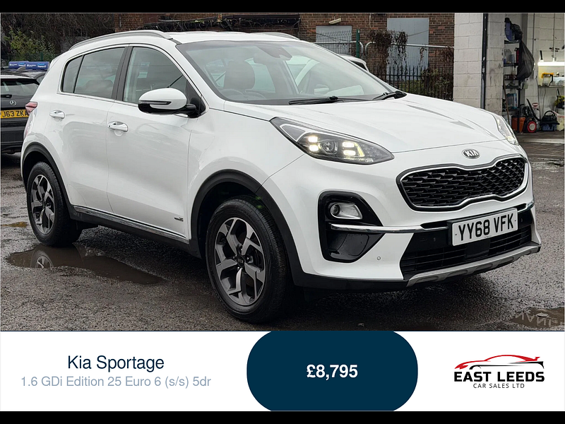 Kia Sportage 1.6 GDi Edition 25 Euro 6 (s/s) 5dr 5dr Manual 2026