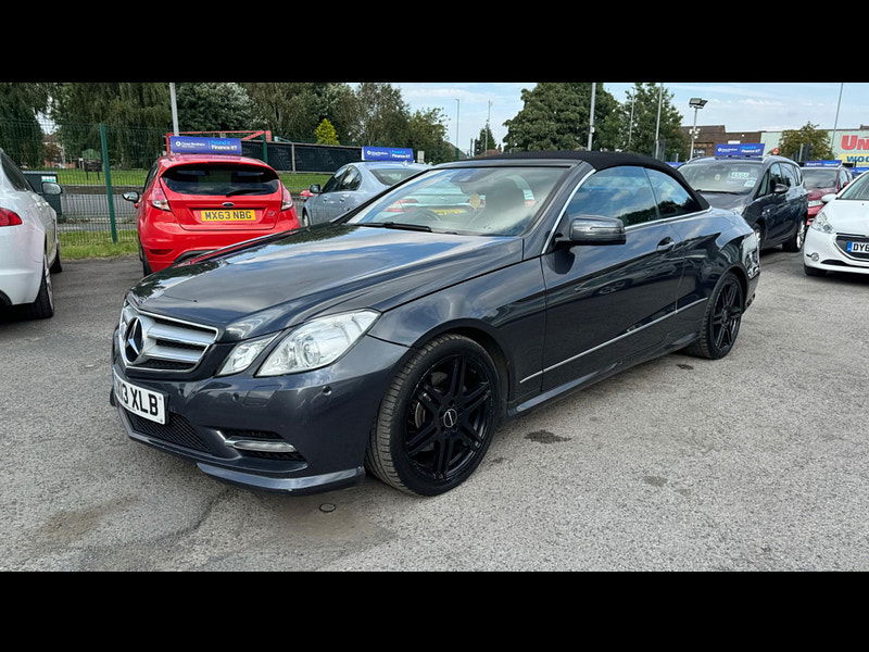 Mercedes-Benz E Class 2.1 E220 CDI BlueEfficiency Sport Cabriolet G-Tronic+ Euro 5 (s/s) 2dr 2dr Automatic 2025