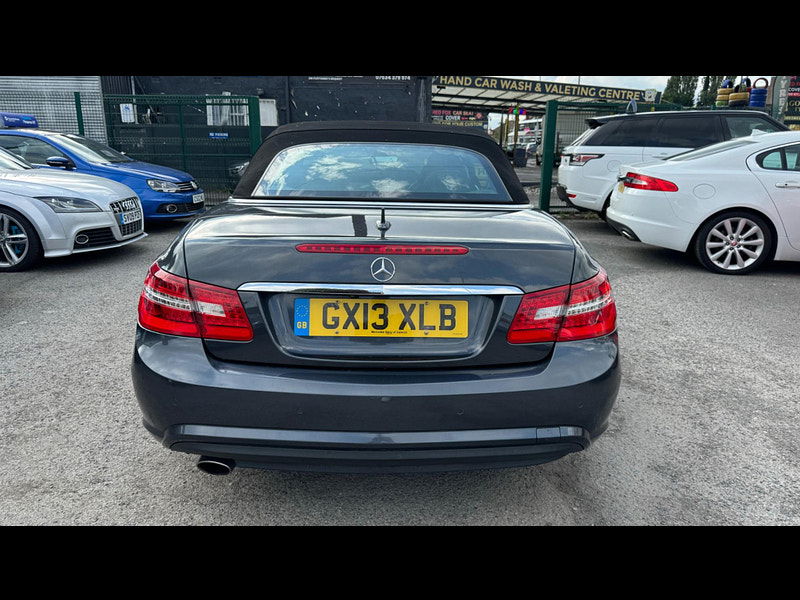 Mercedes-Benz E Class 2.1 E220 CDI BlueEfficiency Sport Cabriolet G-Tronic+ Euro 5 (s/s) 2dr 2dr Automatic 2025
