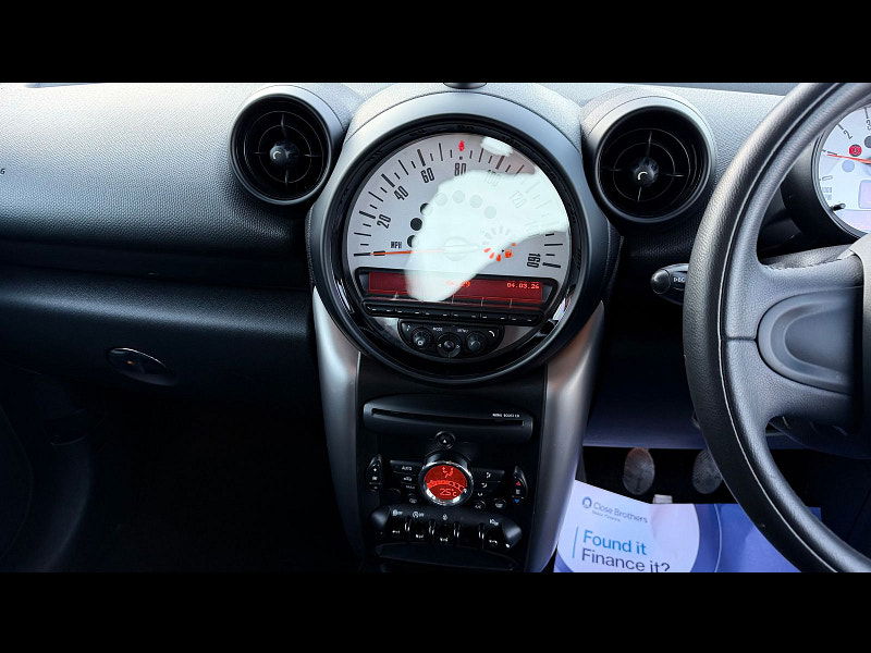 MINI Countryman 1.6 One D SUV 5dr Diesel Manual Euro 5 (s/s) (90 ps) 5dr Manual 2026