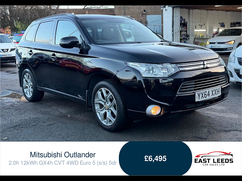 Mitsubishi Outlander 2.0h 12kWh GX4h CVT 4WD Euro 5 (s/s) 5dr 5dr Automatic 2026