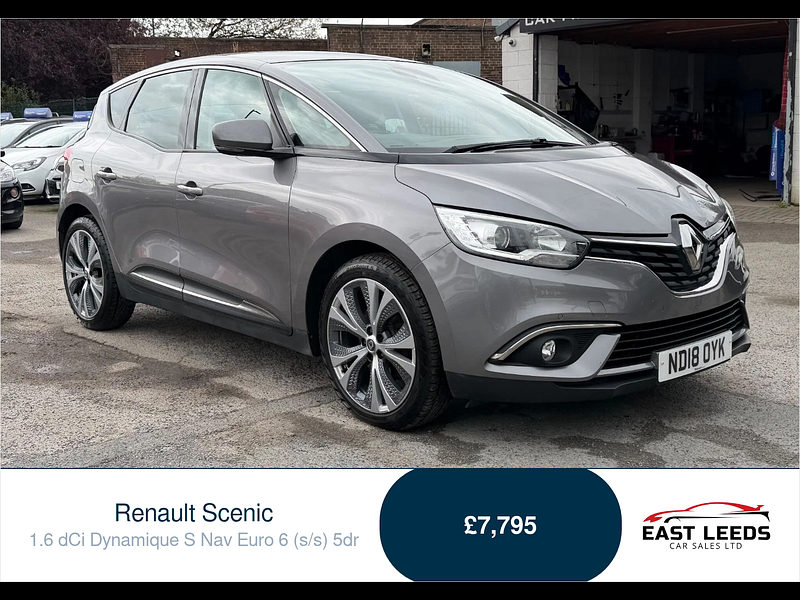 Renault Scenic 1.6 dCi Dynamique S Nav Euro 6 (s/s) 5dr 5dr Manual 2026