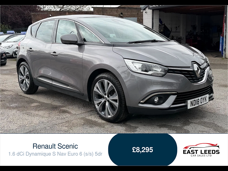 Renault Scenic 1.6 dCi Dynamique S Nav Euro 6 (s/s) 5dr 5dr Manual 2026