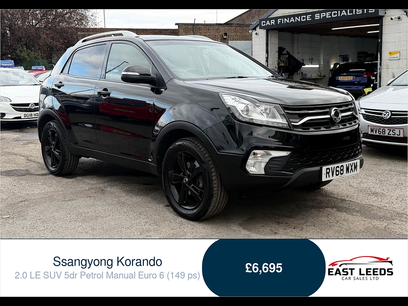 Ssangyong Korando 2.0 LE SUV 5dr Petrol Manual Euro 6 (149 ps) 5dr Manual 2026