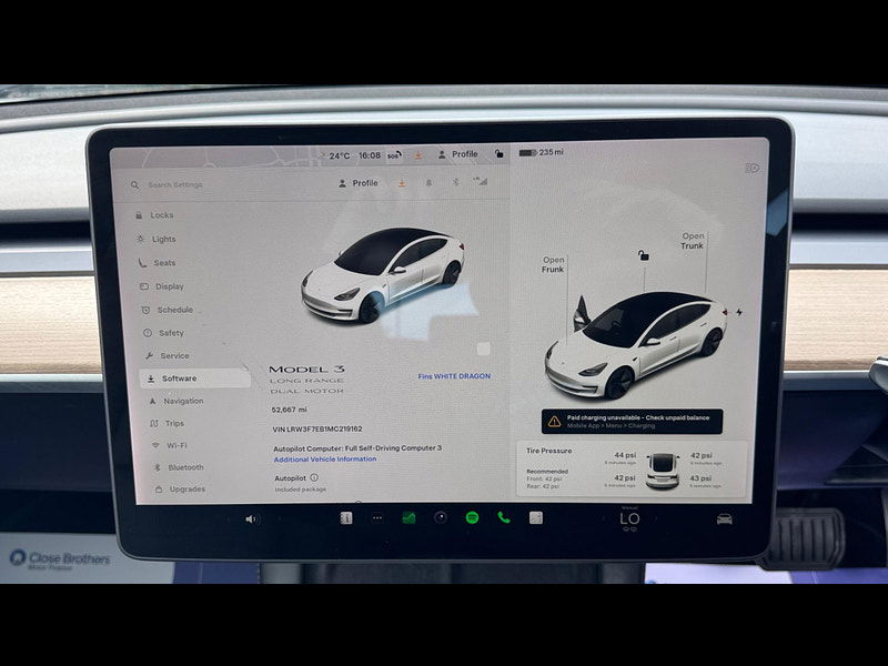 Tesla Model 3 (Dual Motor) Long Range Auto 4WDE 4dr 4dr Automatic 2025