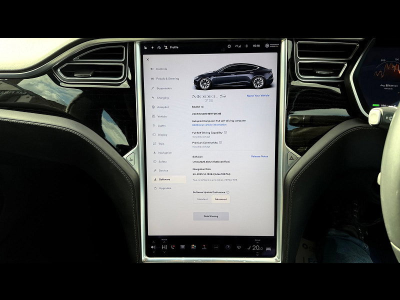 Tesla Model S 75 Hatchback 5dr Electric Auto (315 bhp) 5dr Automatic 2026