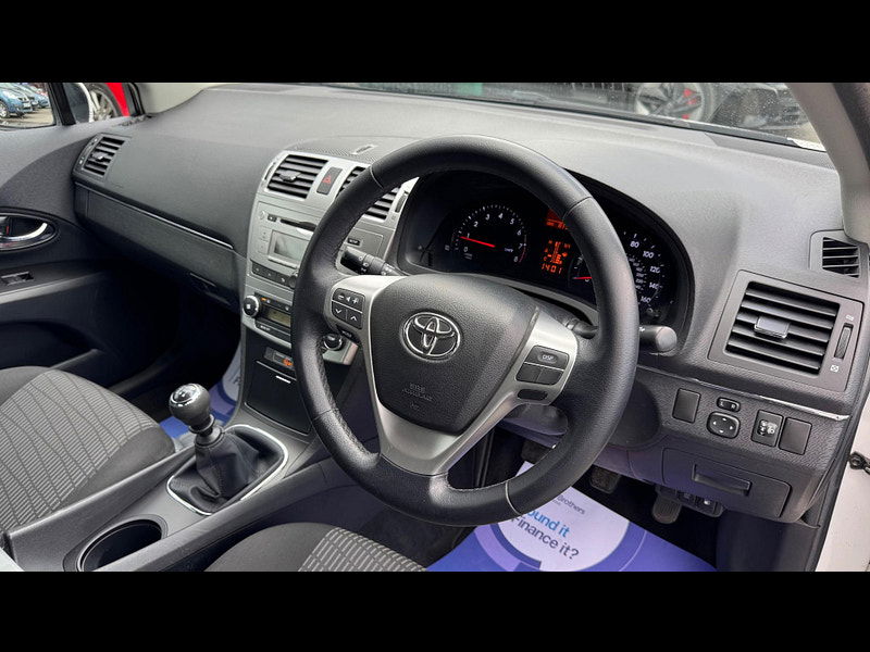 Toyota Avensis 1.8 V-Matic Active Euro 5 4dr 4dr Manual 2025