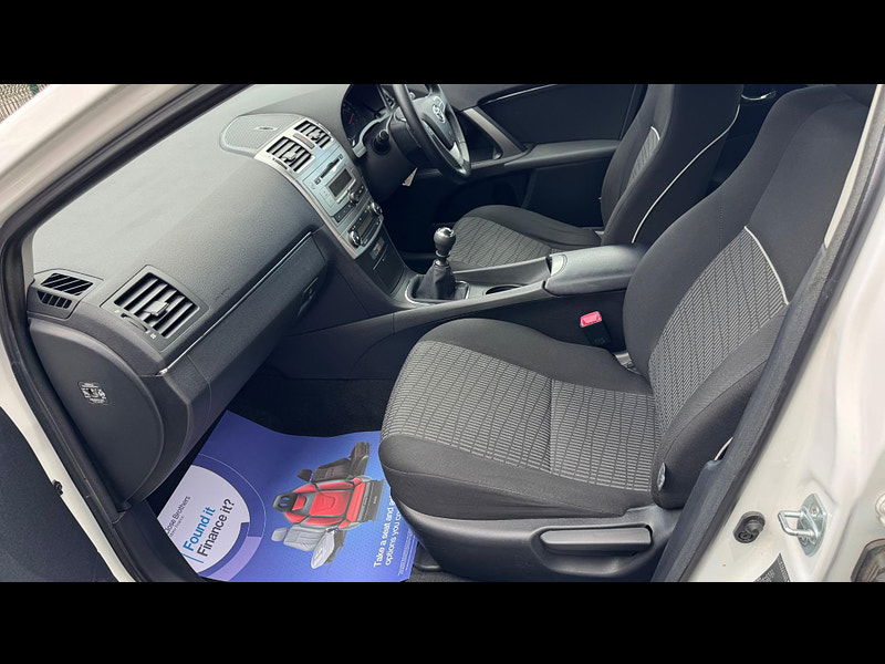 Toyota Avensis 1.8 V-Matic Active Euro 5 4dr 4dr Manual 2025