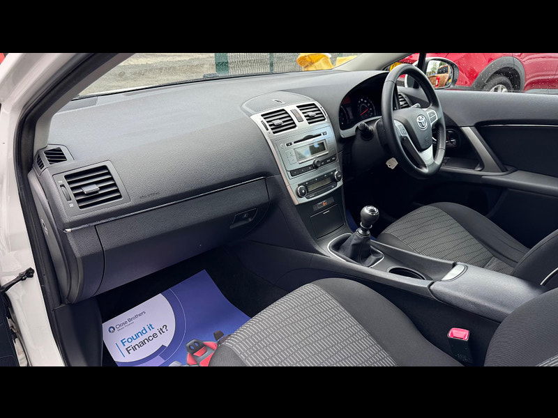 Toyota Avensis 1.8 V-Matic Active Euro 5 4dr 4dr Manual 2025