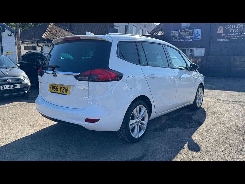 Vauxhall Zafira Tourer 1.4i Turbo SRi Nav Euro 6 5dr 5dr Manual 2025