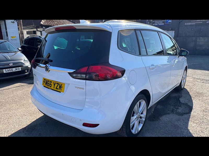 Vauxhall Zafira Tourer 1.4i Turbo SRi Nav Euro 6 5dr 5dr Manual 2025