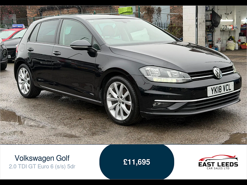 Volkswagen Golf 2.0 TDI GT Euro 6 (s/s) 5dr 5dr Manual 2025