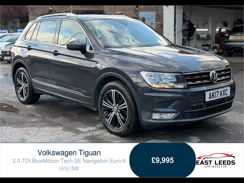 Volkswagen Tiguan 2.0 TDI BlueMotion Tech SE Navigation Euro 6 (s/s) 5dr 5dr Manual 2026