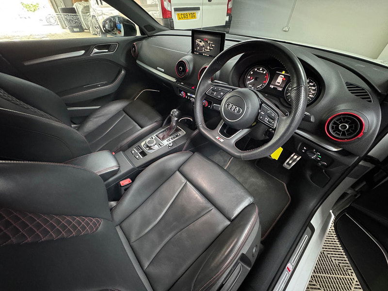 Audi S3 2.0 TFSI Black Edition Sportback S Tronic quattro Euro 6 (s/s) 5dr 5dr Automatic 2025