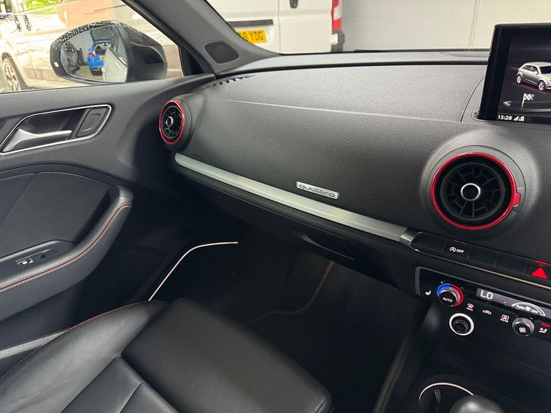 Audi S3 2.0 TFSI Black Edition Sportback S Tronic quattro Euro 6 (s/s) 5dr 5dr Automatic 2025
