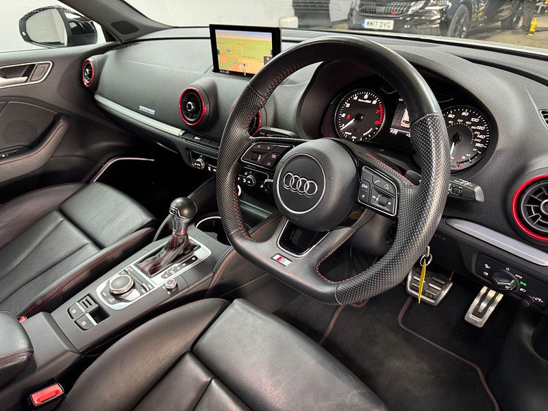 Audi S3 2.0 TFSI Black Edition Sportback S Tronic quattro Euro 6 (s/s) 5dr 5dr Automatic 2025