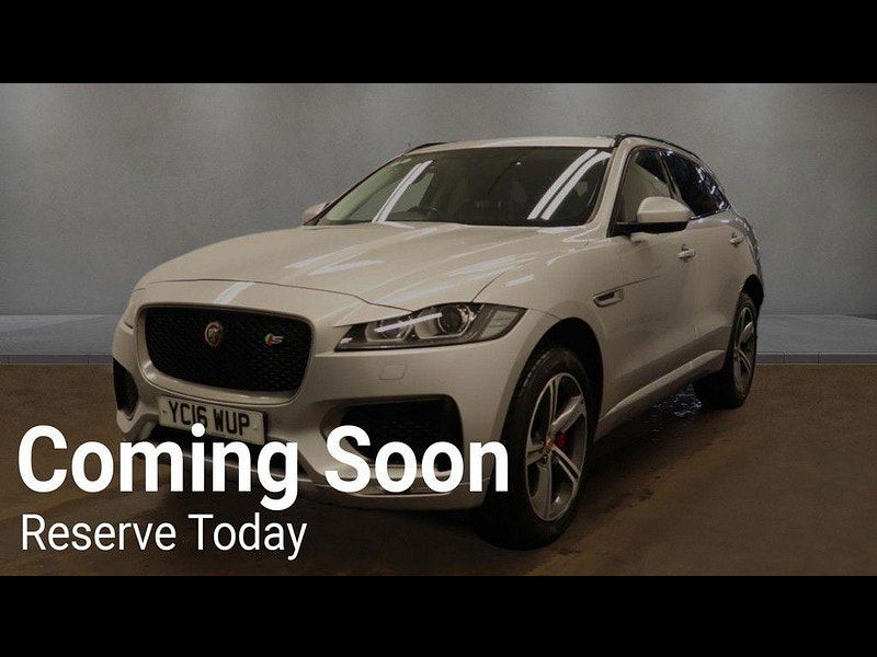 Jaguar F-PACE 3.0 D300 V6 S Auto AWD Euro 6 (s/s) 5dr 5dr Automatic 2025