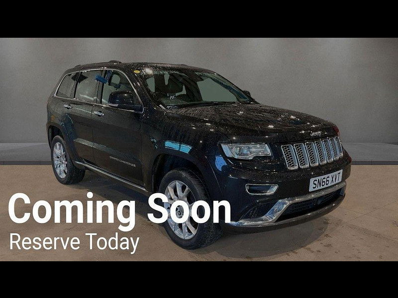 Jeep Grand Cherokee 3.0 V6 CRD Summit Auto 4WD Euro 6 (s/s) 5dr 5dr Automatic 2025