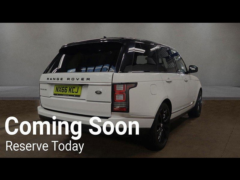 Land Rover Range Rover 3.0 TD V6 Vogue SE Auto 4WD Euro 6 (s/s) 5dr 5dr Automatic 2025