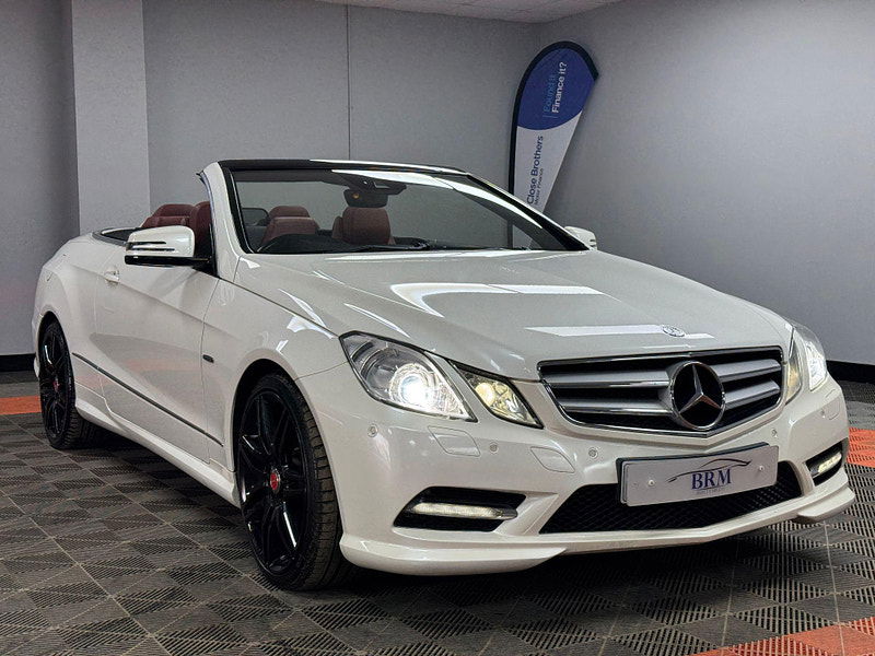 Mercedes-Benz E Class 3.0 E350 CDI V6 BlueEfficiency Sport Cabriolet G-Tronic Euro 5 2dr 2dr Automatic 2024