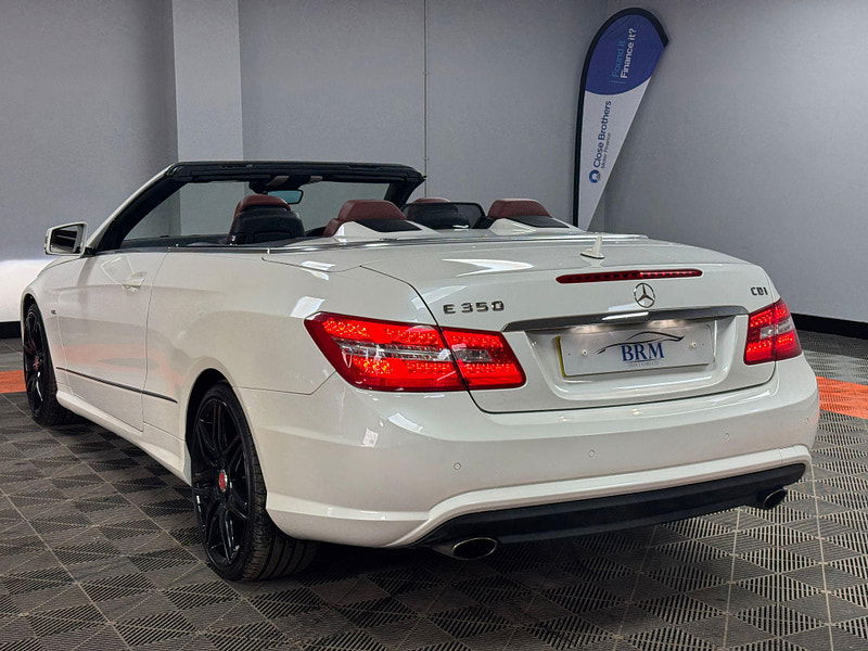 Mercedes-Benz E Class 3.0 E350 CDI V6 BlueEfficiency Sport Cabriolet G-Tronic Euro 5 2dr 2dr Automatic 2024