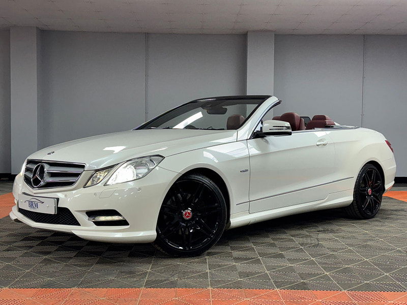 Mercedes-Benz E Class 3.0 E350 CDI V6 BlueEfficiency Sport Cabriolet G-Tronic Euro 5 2dr 2dr Automatic 2024