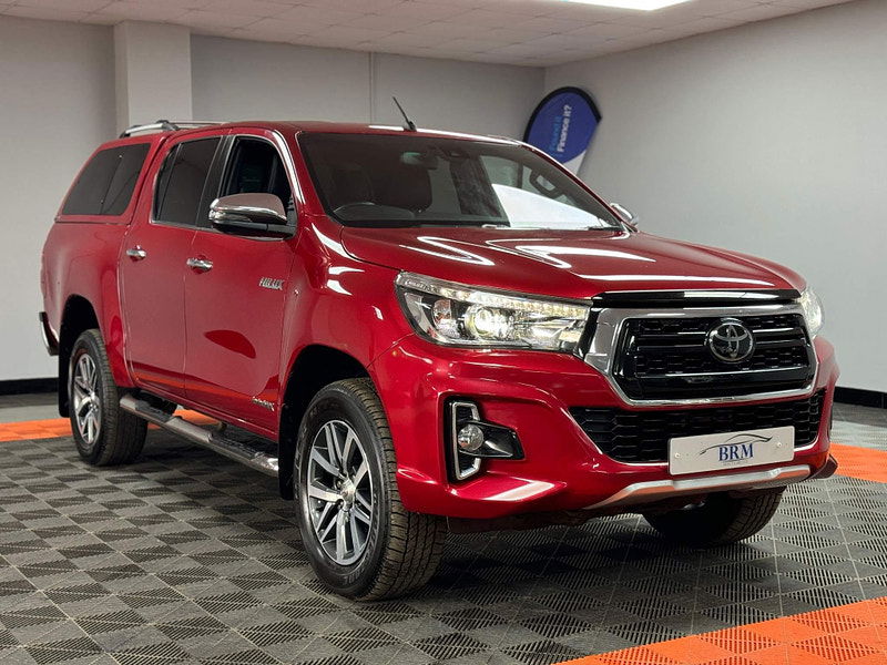 Toyota Hilux 2.4 D-4D Invincible X Auto 4WD Euro 6 4dr (TSS, 3.5t) 4dr Automatic 2024