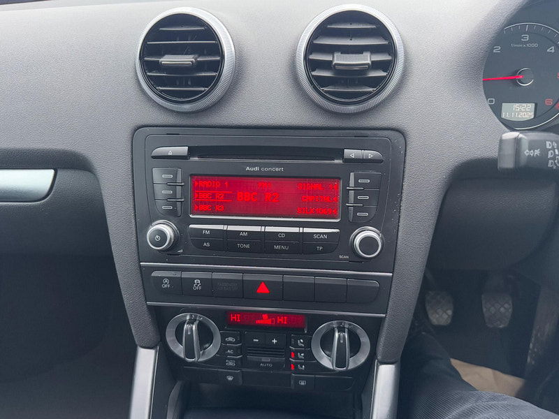 Audi A3 2.0 TDI Black Edition Hatchback 3dr Diesel Manual Euro 5 (s/s) (140 ps) 3dr Manual 2025