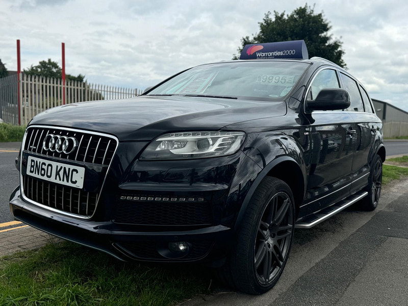 Audi Q7 3.0 TDI V6 S line Tiptronic quattro Euro 5 5dr 5dr Automatic 2024