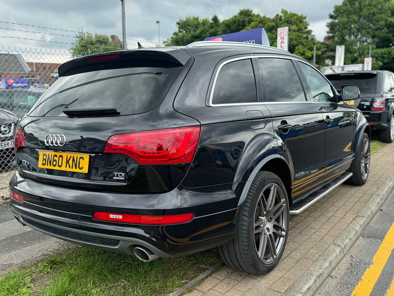 Audi Q7 3.0 TDI V6 S line Tiptronic quattro Euro 5 5dr 5dr Automatic 2024